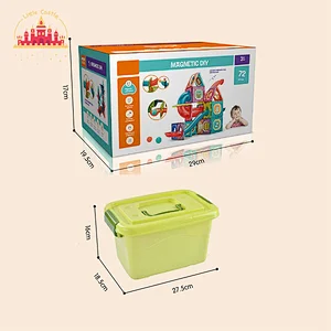 Track Toy Educational Games Assemble Magnetic Plastic Building Block Toy Set For Kids SL13E001