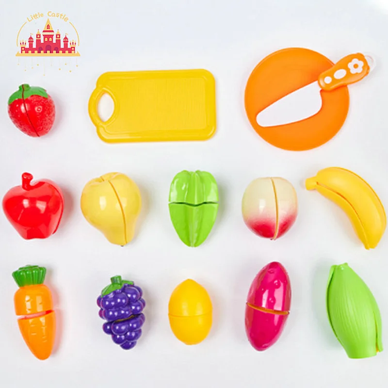 Pretend Play Educational Cooking Simulation Cutting Pizza Kitchen Set Toys For Kids P22A001