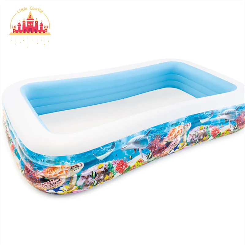 Wholesale Outdoor Inflatable Sports Swimming Pool with Football Volleyball Golf Game P21A010