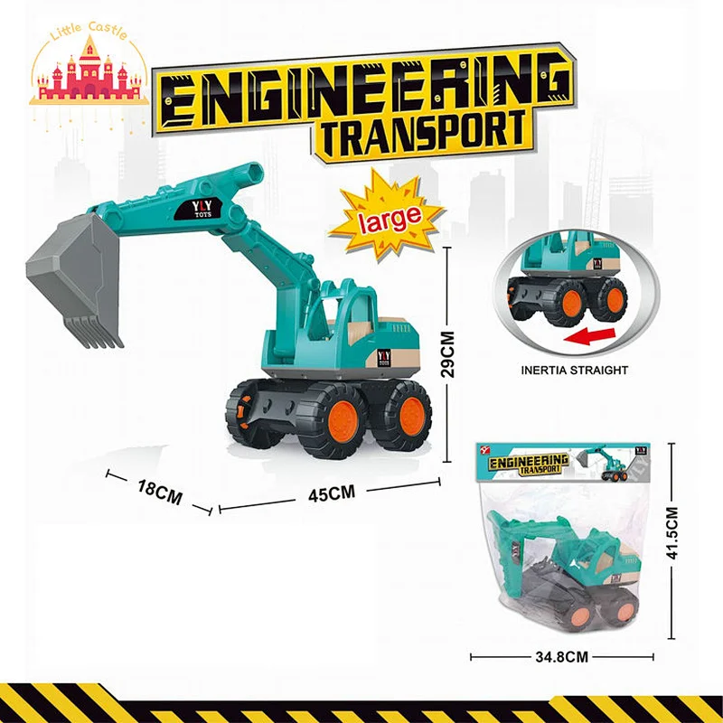 Mini Construction Engineering Car Plastic Simulation Dump Truck For Kids SL04A008