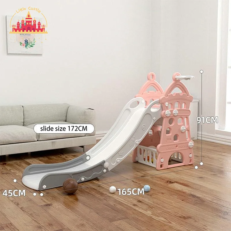 High Quality Kids Playground Equipment Indoor Plastic Castle Swing For Baby SL01F039