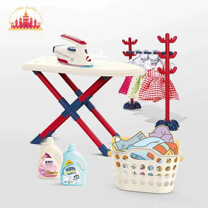 2022 Preschool kids pretend play set plastic cleaning tools toy SL10D425