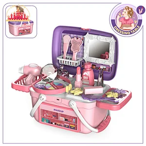 26pcs early educational toy portable dressing basket toy plastic girls toy SL10D035