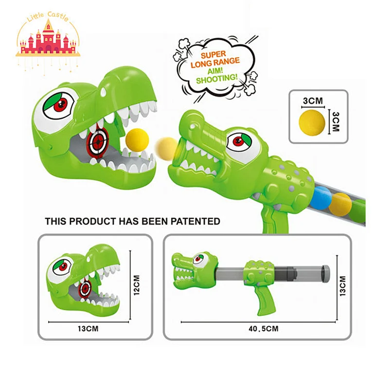 New Arrival Kids Shooting Game Plastic Animal Shooting Gun Toy With 19 EVA Balls SL01A009