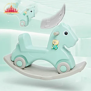 New Arrival Baby Plastic Rocking Horse with Story Machine SL01F031