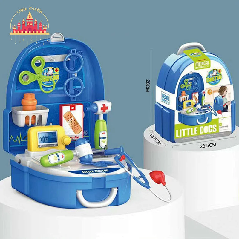 Good Prize Educational Kitchen Play Set Toy Plastic Kitchen Suitcase Toy for Kids SL10D047