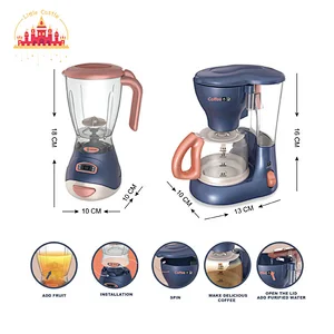 Hot Selling Plastic Simulation Set Juice Machine With Coffee Machine Toy For Kids SL10D360
