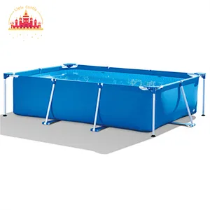 Portable Garden Water Center PVC Rectangular Frame Swimming Pool for Kids P21A024