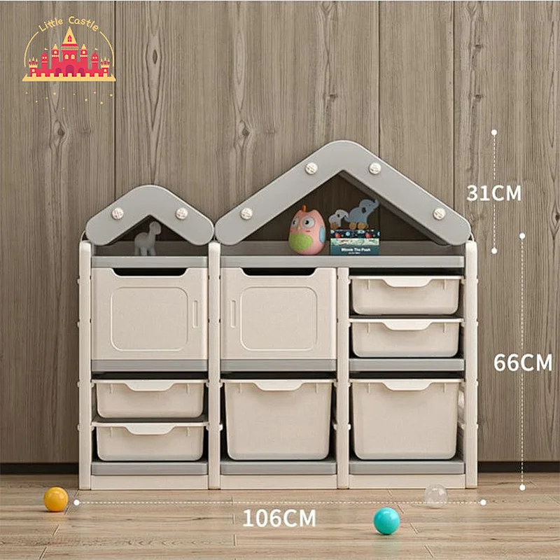 New Design Modern Plastic Kids Furniture Kids Clothes Storage Cabinet SL08C024