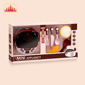 Cooking Play Game Home Appliance Electric Rice Cooker Set Toy Plastic Kids Toy SL10D235