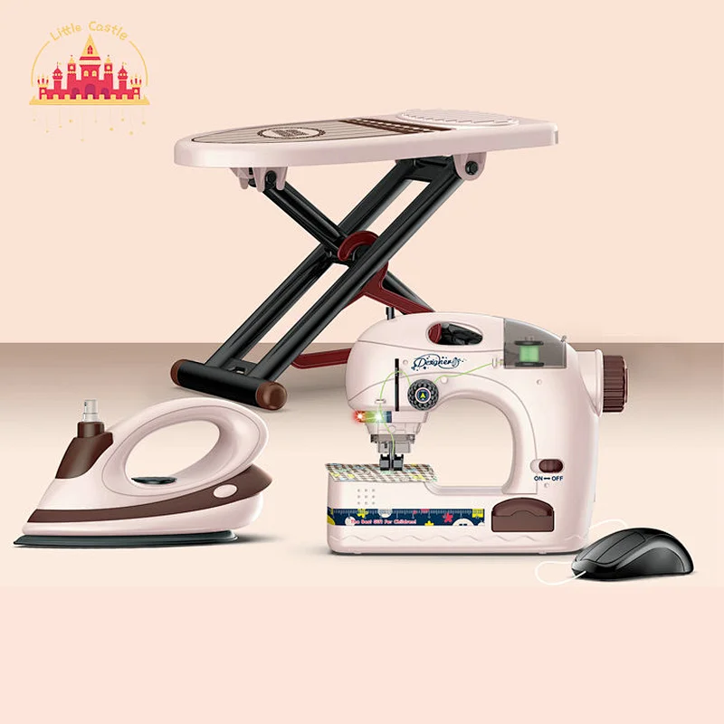 Small sewing machine and bed board toy cute plastic fish ironing suit toy for children SL10D247