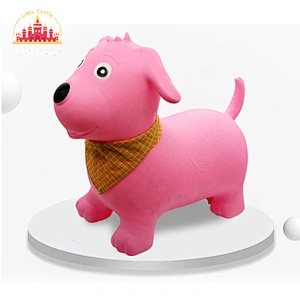 Custom playground toy PVC inflatable bouncing animal toy jumping horse for kids SL16D008A
