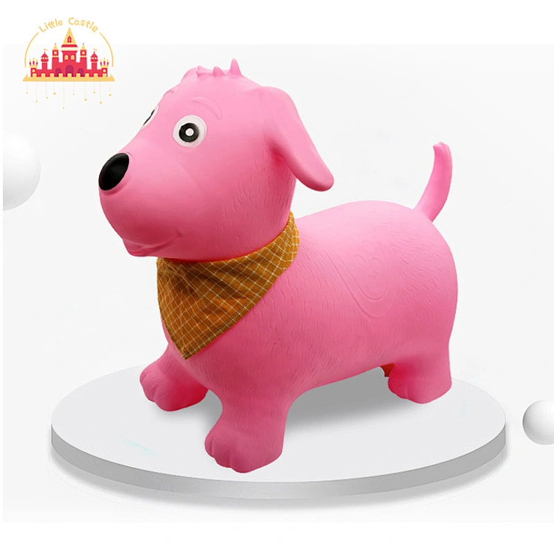 Custom playground toy PVC inflatable bouncing animal toy jumping horse for kids SL16D008A