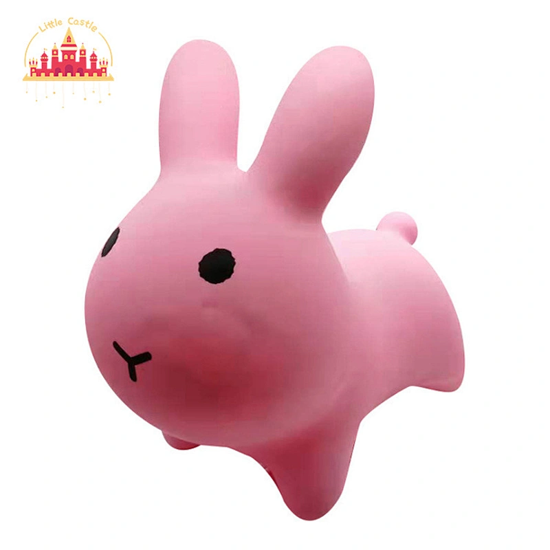 Most Popular Cute Rabbit Kids Jumping Toys PVC Inflatable Rubber Bouncy Horse For Sale SL16D006A