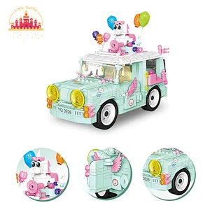 Hot Sale Funny Building Block Toys Plastic Children Balloon Car Toy SL03B002