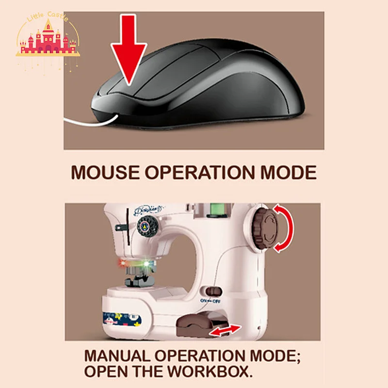 Customize antique mini toy sewing machine electric toy for children SL10D242