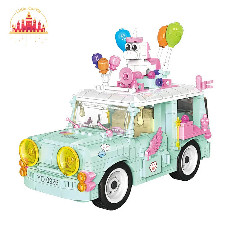 Hot Sale Funny Building Block Toys Plastic Children Balloon Car Toy SL03B002