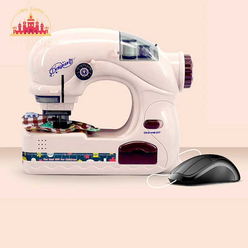 Pretend Play Sets Electric Simulation Small Sewing Machine Toy with Light SL10D225