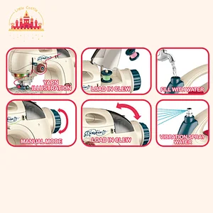 Plastic simulation vibration water spray iron set toy for toddler SL10D200