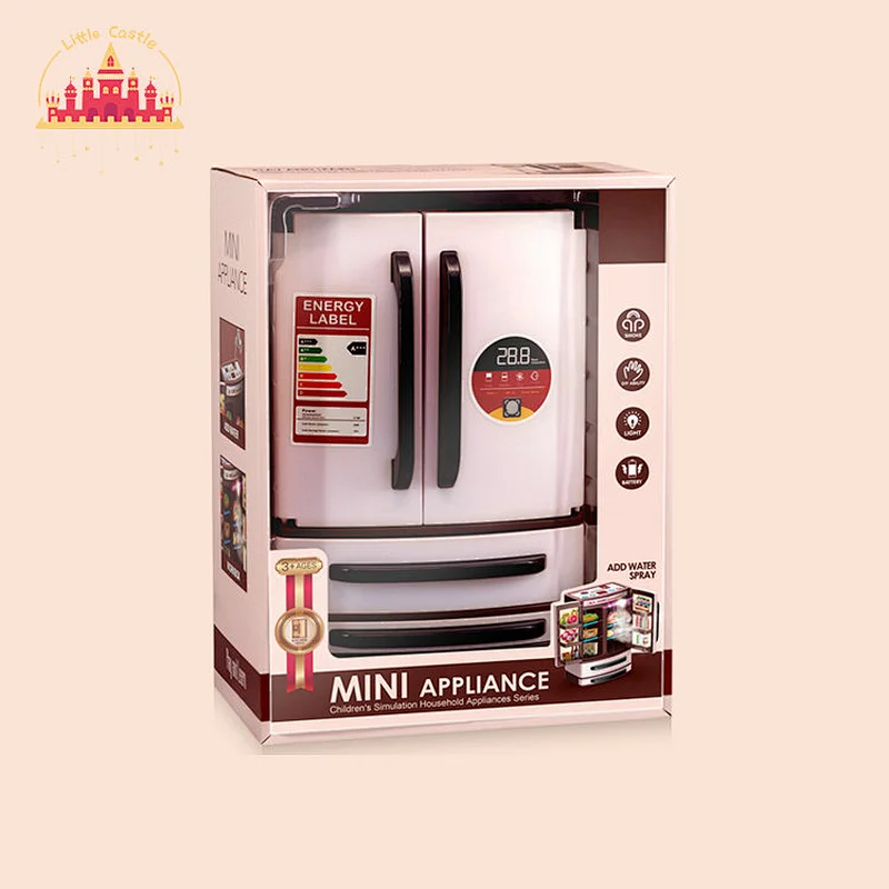 Kitchen set toys children plastic simulation mini household toy refrigerator SL10D237