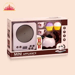 Classic plastic electric induction cooker kettle set toy with spray SL10D233