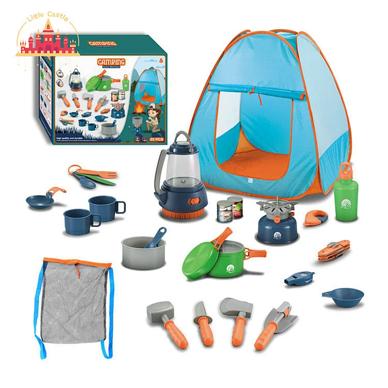 28 Pcs DIY Toy Portable Children's Camping Kit Toy for Kids SL01D017
