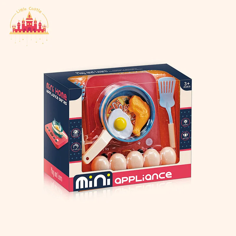 Factory wholesale kids educational toy plastic electromagnetic oven toy SL10D221