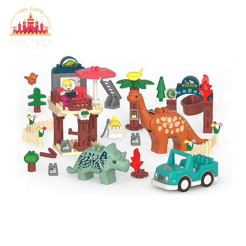 Creative Children Assembly Toy Plastic Dinosuar Building Block Set Toy SL13A026