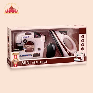 Hot Kids Pretend Play Medium Plastic Sewing Machine And Ironing Set Toy SL10D244