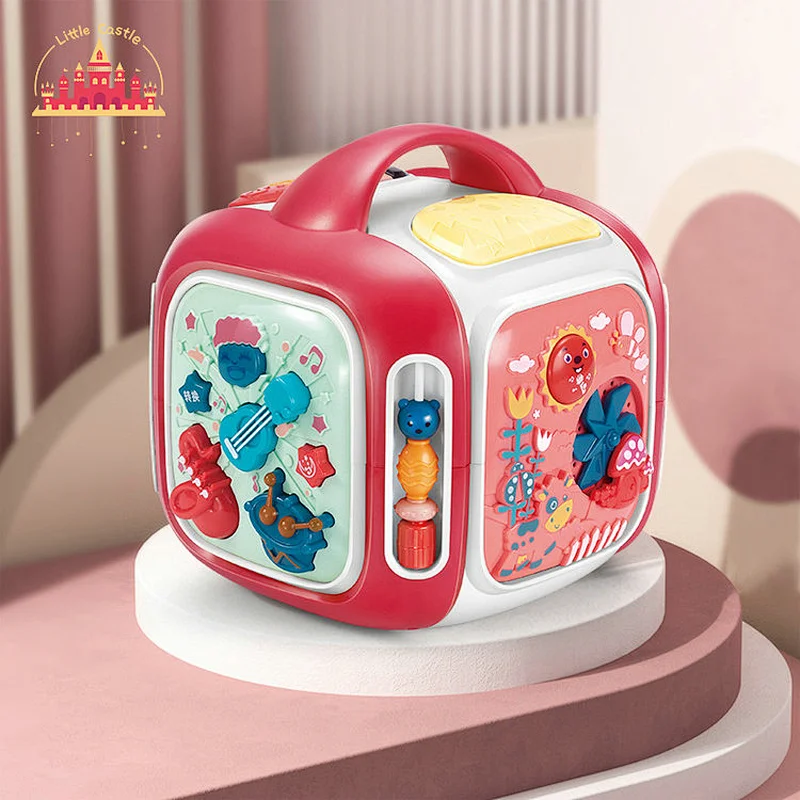 Intelligent multifunctional decahedron music puzzle game for toddler SL07B003
