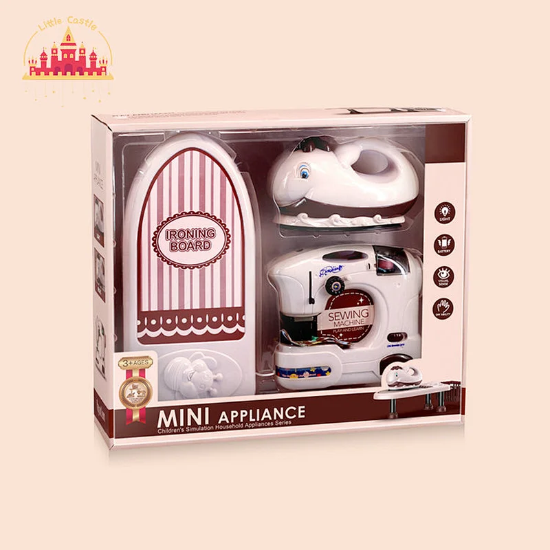 Small sewing machine and bed board toy cute plastic fish ironing suit toy for children SL10D247