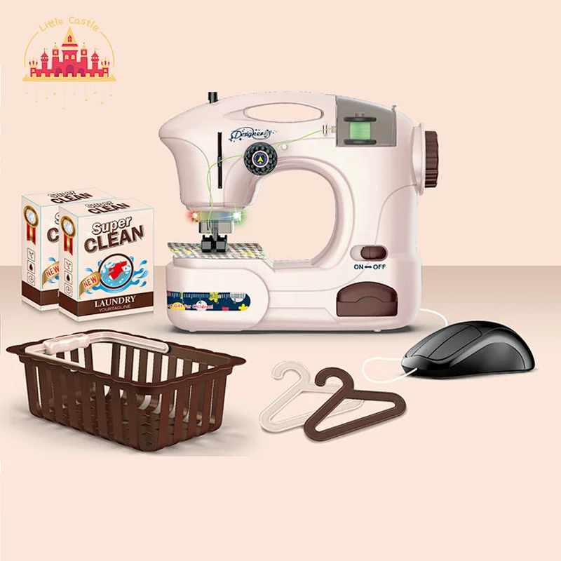 Educational Toy Play House Appliance Mini Electric Toy Washer with 4 Buttons SL10D240