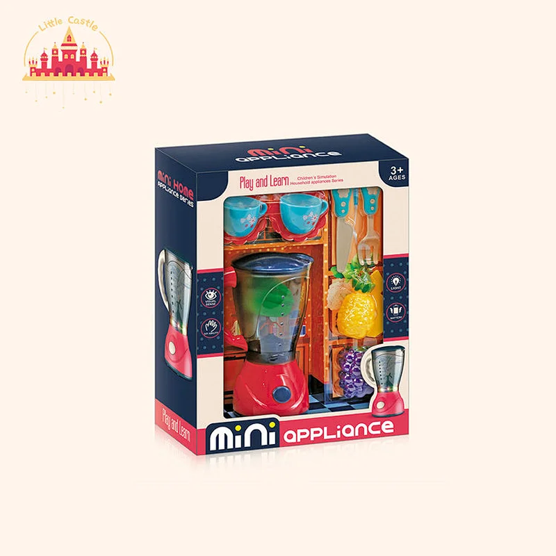Premium Quality Mini Electric Plastic Blender Toys with Cutting Fruit Toy SL10D220
