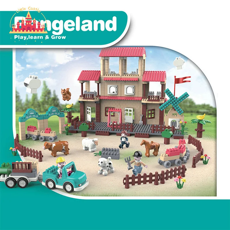 New Design Kids Assembly Toys Dinosaur Series Set Plastic Building Blocks Toy SL13A018