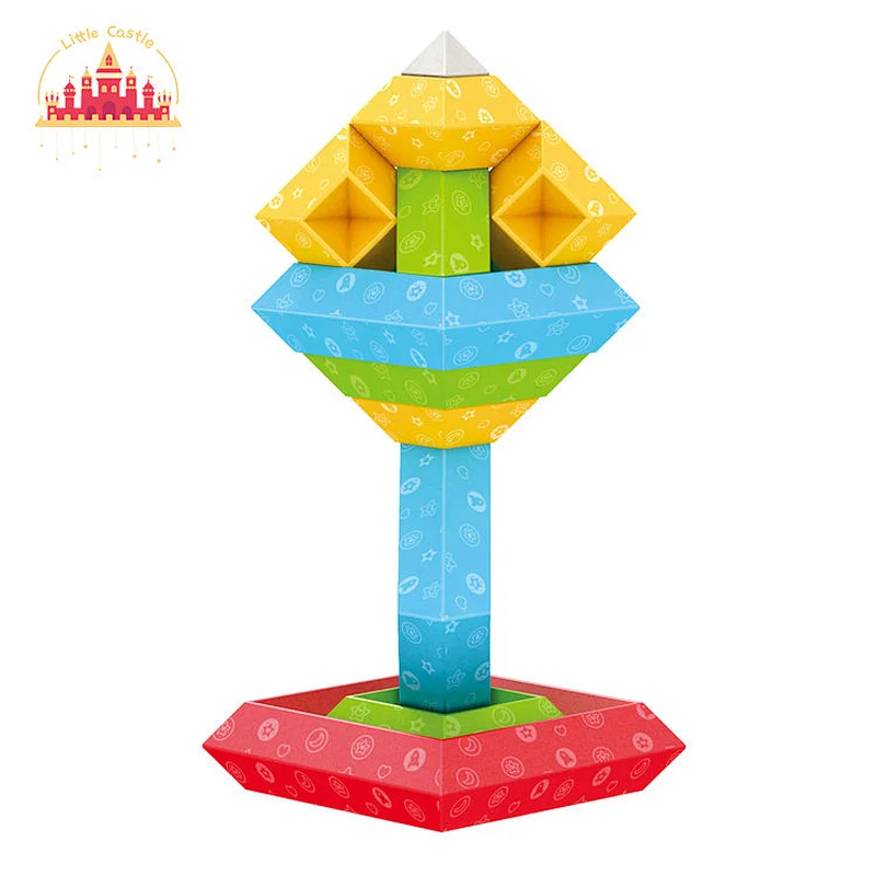 Interesting Versatile Plastic Building Block Tower Toy for Children SL13A048
