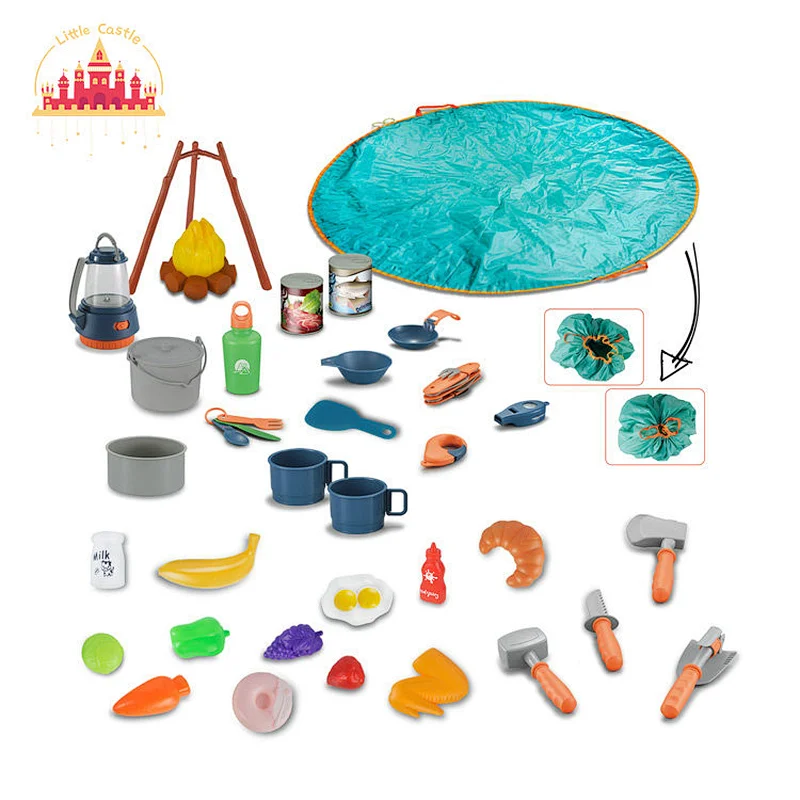 Most Popular Educational 45 Pcs Plastic Toy Tent Set for Toddler SL01D012
