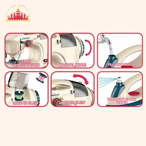 Small electric sewing machine and iron combination plastic sewing machine iron set toy SL10D198