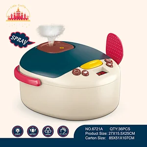 Plastic pretend play kitchen toy electric spray rice cooker toy SL10D210