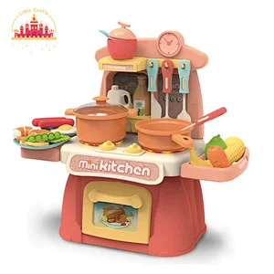 Early Educational Toy DIY Mini Kids Play Accessories Set Plastic Kitchen Toys SL10C007
