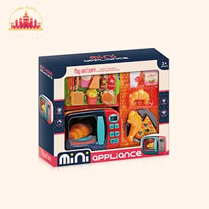 Good Quality Play House Toy Electric Microwave Food Set Toys SL10D219