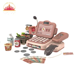 Pretend play educational diy electric birthday cake toy with light music pack for kids SL10D332