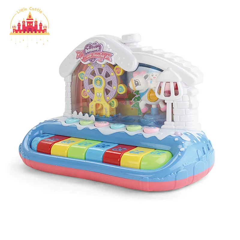 Simulation Piano Shape Electric Toy Piano with Microphone Kids Musical Instruments Toy SL07A017