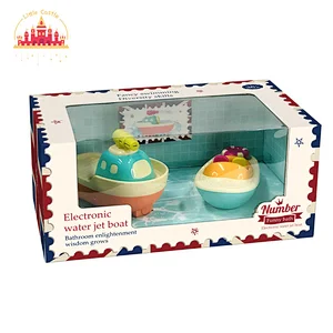 Wholesale Interesting Baby Bath Toy Plastic Electronic Water Jet Boat Toy SL04A020