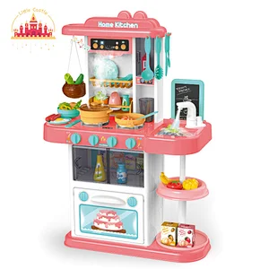 Customize Educational Kitchen Set with Light Music and Water Function for Kids SL10C003