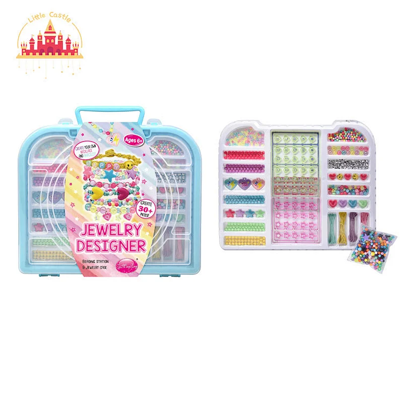Fashion Handbag Shape Plastic Jewelry Making Bead Kit Box For Kids SL10A092