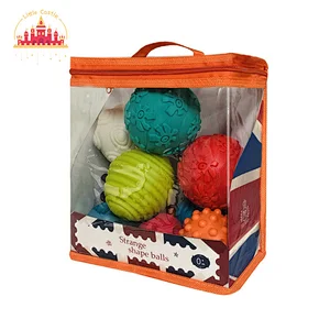 Colorful Educational Ball Toy Rubber Soft Sensory Ball for Kids SL12E001