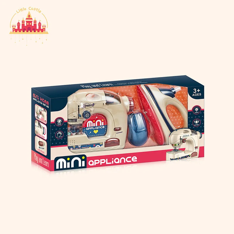 Plastic simulation vibration water spray iron set toy for toddler SL10D200