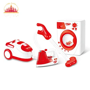 Hot sale pretend play toy vacuum cleaner washing machine set plastic cleaning set toy for kids SL10D307