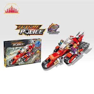 New Arrival Creative DIY Plastic Red Chariot Building Block Set Toy For Kids SL13A100