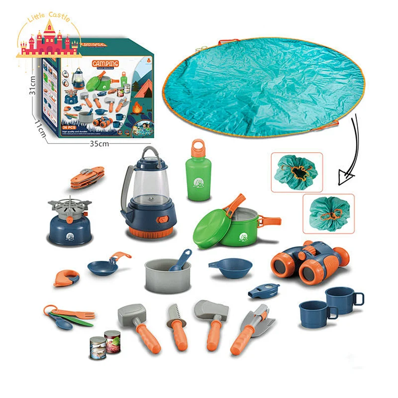 Outdoor 26 Pcs Plastic Children Camping Toys with Multi Accessories SL01D002